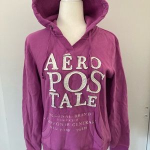 Girls Aeropostale hoodie pink Size L